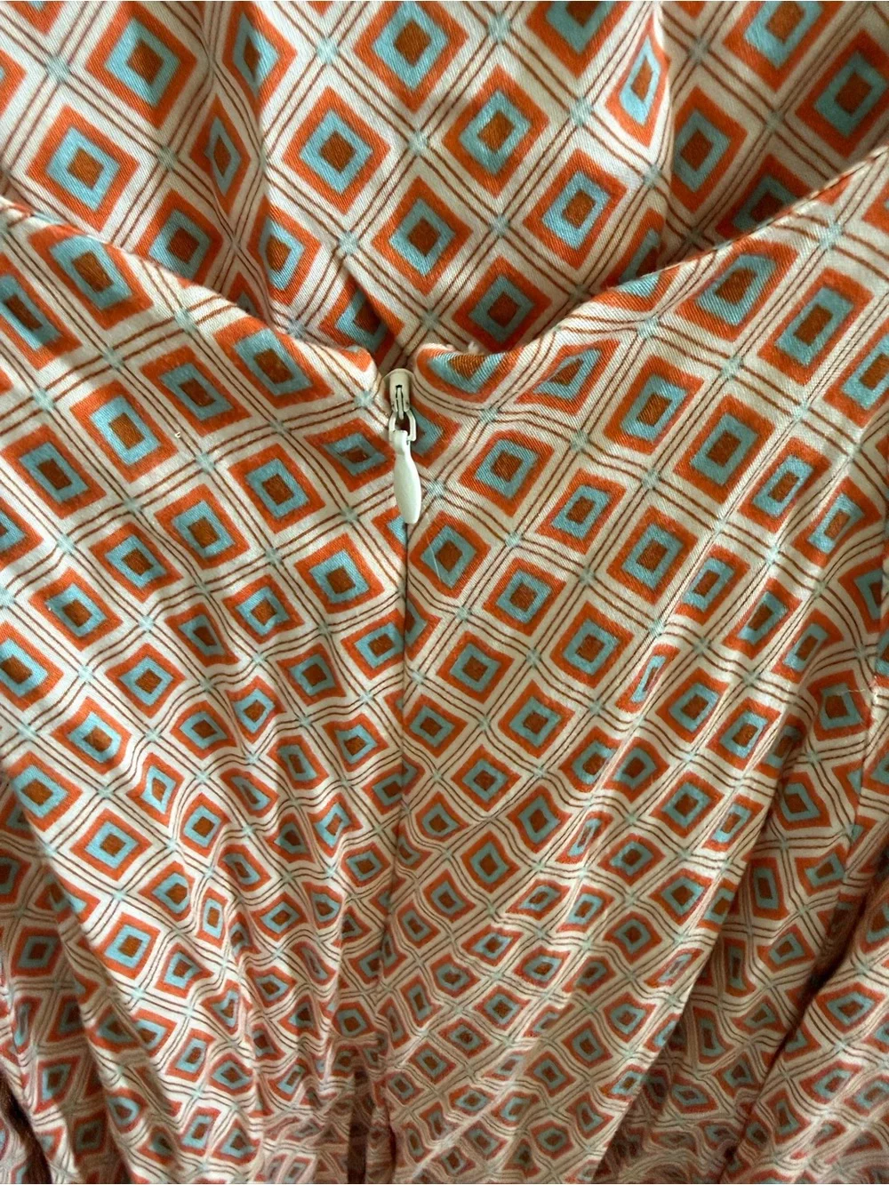 Free People It Takes Two Mini Dress Size Small Open Back Boho Geometric